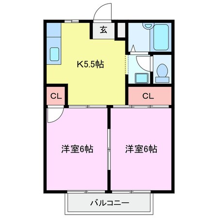 マイウェイの物件間取画像